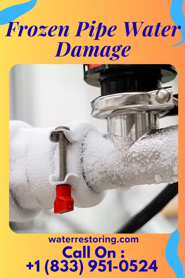 Frozen Pipe Water Damage in West Wildwood, NJ